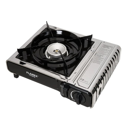 Aragaz Portabil Camping, carcasa Inox, Flamex TS265