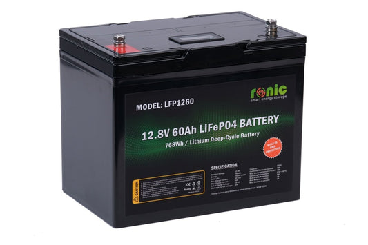 Baterie/Acumulator LiFePO4, 12.8V 60Ah, model LFP1260