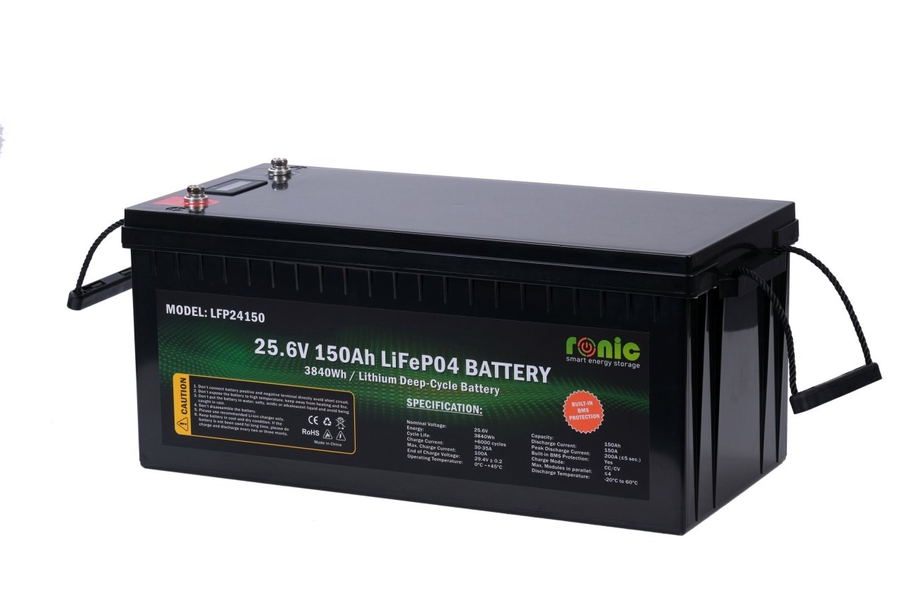 Baterie/Acumulator LiFePO4, 25.6V 150Ah, model LFP24150