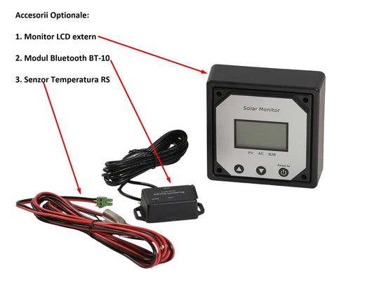 Controler/Regulator Incarcare Solara RONIC MPPT5025A-DUO-BT