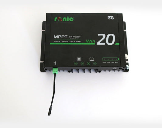 Controler/Regulator Incarcare Solara WIN2075-K, Bluetooth, 20A, 12V/24V