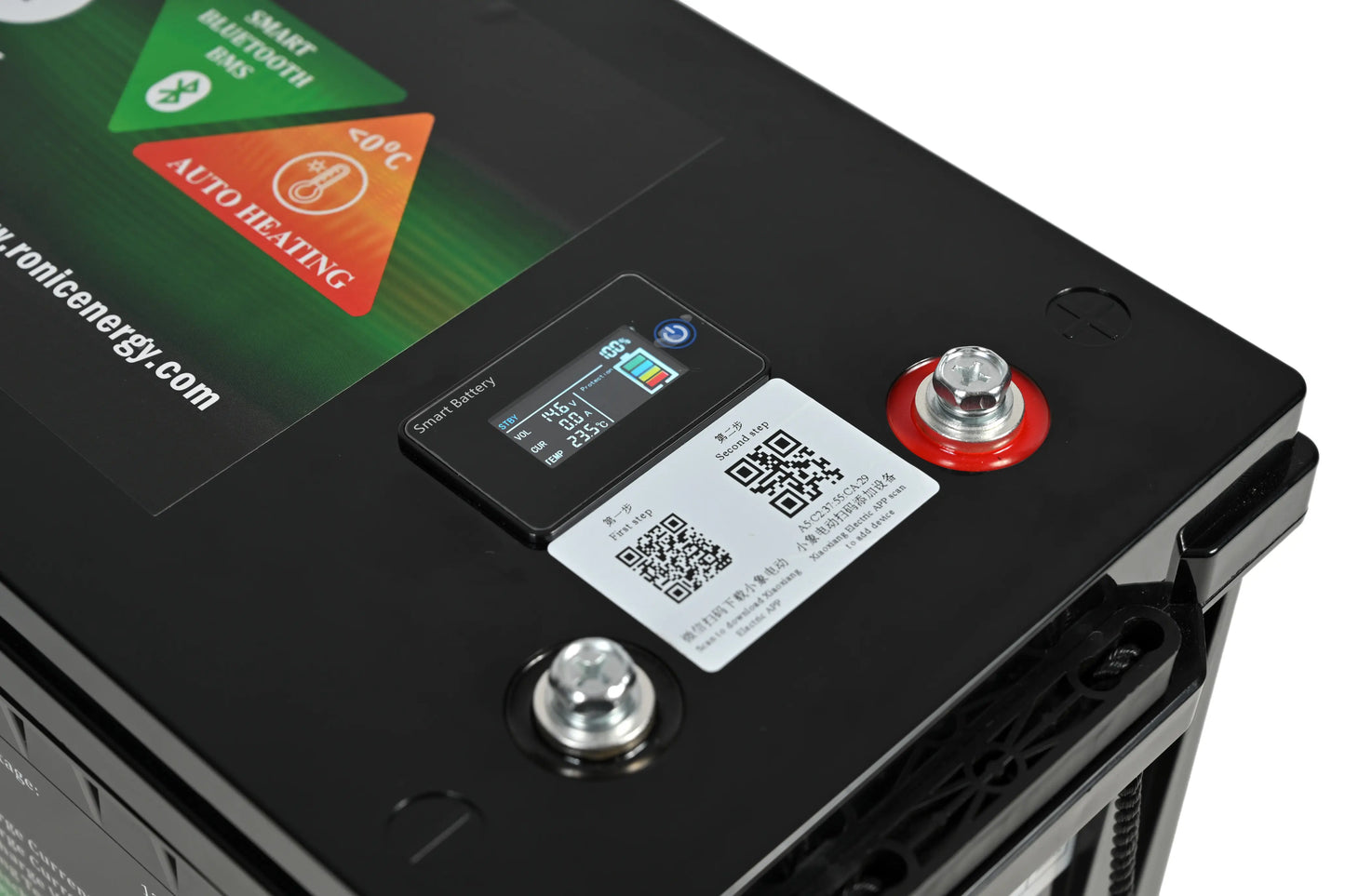 Baterie/Acumulator LiFePO4, 12.8V 300Ah, functie Bluetooth si Auto-Incalzire, model LFP12300BTHK