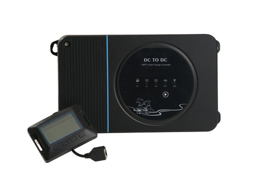 Incarcator Dual DC-DC + Controler/Regulator Incarcare Solara MPPT M2430ND, 12/24V