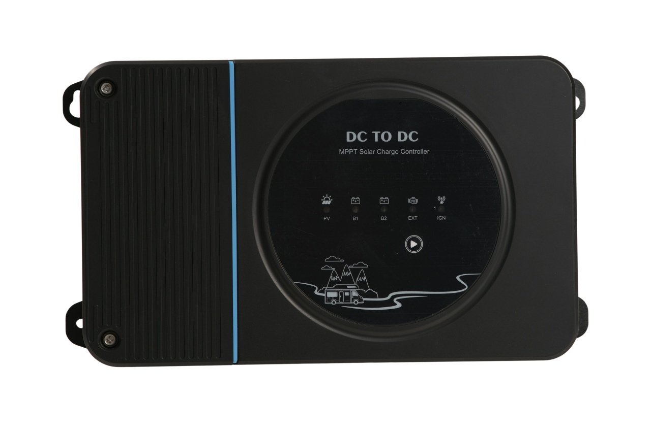 Incarcator Dual DC-DC + Controler/Regulator Incarcare Solara MPPT M2430ND, 12/24V