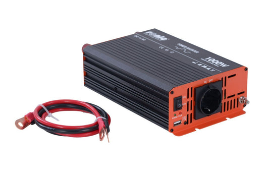 Invertor DC-AC cu Sinus Modificat, 12V-230V, model RONIC KS1000M, 1000W/2000W