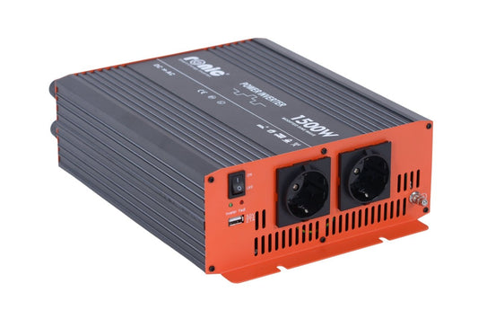 Invertor DC-AC cu Sinus Modificat, 12V-230V, model RONIC KS1500M, 1500W/3000W