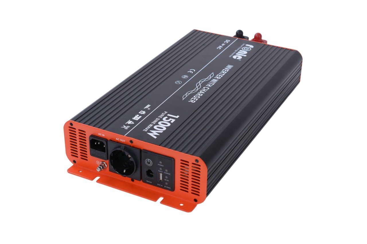 Invertor DC-AC cu Sinus PUR, 12V-230V, model RONIC RSC1500P, 1500W/3000W