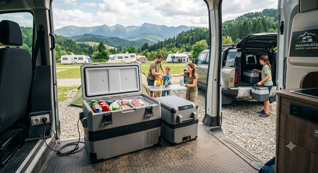 Cum alegi o ladă frigorifică cu compresor pentru rulotă, mașină și camping