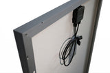 Monocrystalline solar panel 150W for boats and caravans, featuring compact, durable design suitable for marine and mobile use