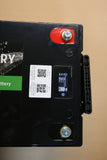 Fii Rulotist LiFePO4 12.8V 560Ah battery with Bluetooth and auto-heating, shown in a close-up image of the battery unit.
