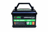Fii Rulotist LiFePO4 underseat battery 12.8V 100Ah with Bluetooth and LTC functionality, model RONIC HX12100D-100.