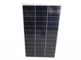 200W My Store monocristaline solar panel for boats and mobile applications, showing the rugged panel surface and mounting frame.