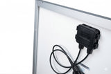 200W My Store monocristaline rollable solar panel for boats and ships, showing the compact panel with protective casing.
