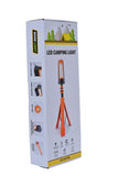 Lanterna/Proiector solar LED, stand tripod aluminiu extensibil 2.1 metri, RONIC CY300