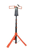 Lanterna/Proiector solar LED, stand tripod aluminiu extensibil 2.1 metri, RONIC CY300