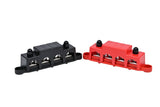 SET BARA CONECTARE BUSBAR 250A, 4 x M8 + 4 x M4, MODEL GG-ZJJY-453
