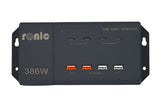 INCARCATOR SUPER FAST CHARGE, 12V/24V- USB 8 in 1, PUTERE MAXIMA 386W, MODEL RONIC GG-01