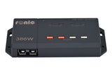 INCARCATOR SUPER FAST CHARGE, 12V/24V- USB 8 in 1, PUTERE MAXIMA 386W, MODEL RONIC GG-01