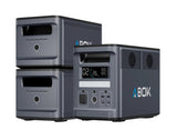 ABOK Ark2000 supplementary lithium iron phosphate (LiFePO4) battery, 1536 Wh model ABOK AE1536, with multiple battery cells.